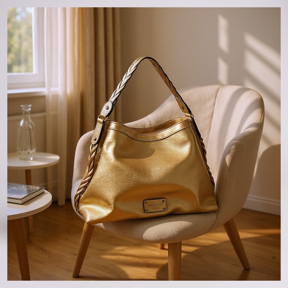 Gold Designer Women's Bag